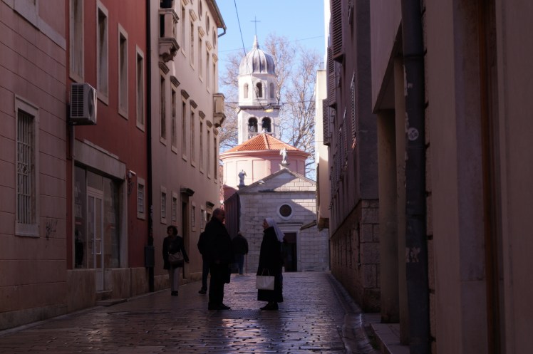 Most popular street in town, and our symbol, is Kalelarga. It is the main street since the ancient times. 